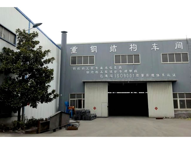 泰兴网架加工车间